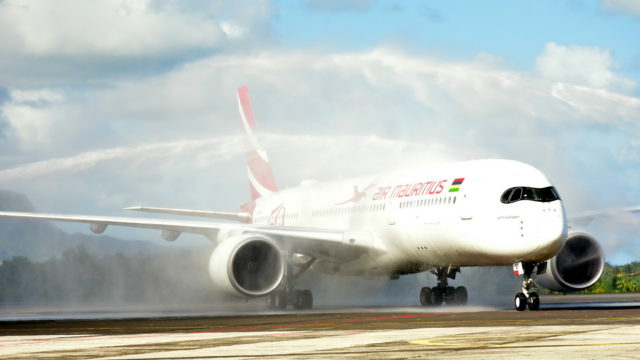 Air Mauritius recibe su primer A350 XWB