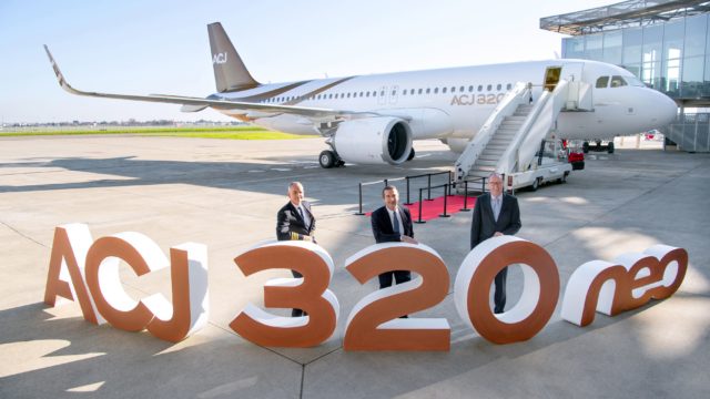 Acropolis Aviation recibe el primer ACJ320neo