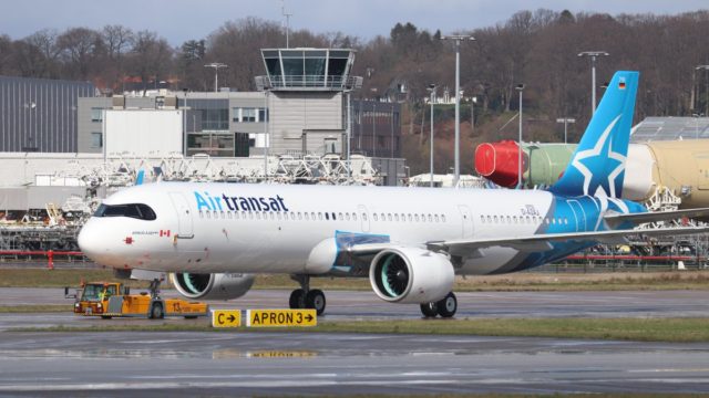 AirTransat recibe su primer A321LR