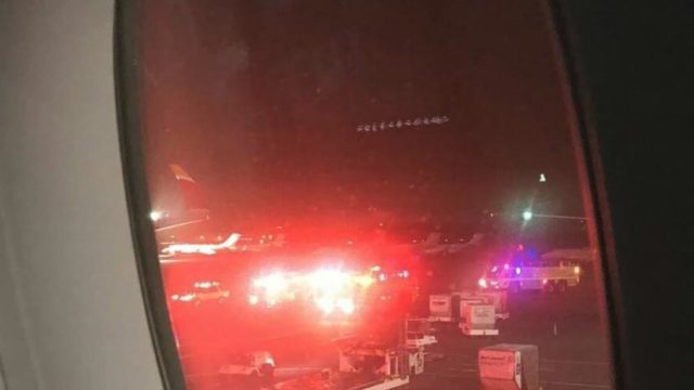 A350 de Iberia aterriza de emergencia por problemas en motor