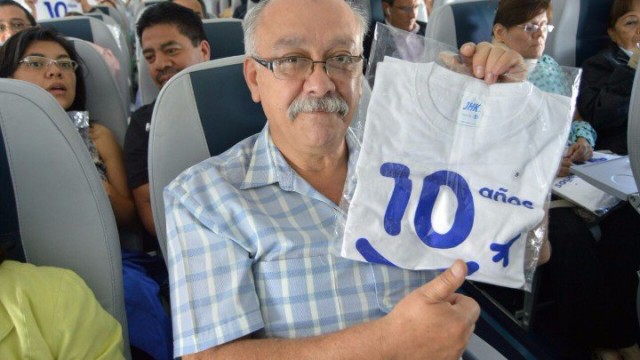 Festeja Interjet 10 años en México