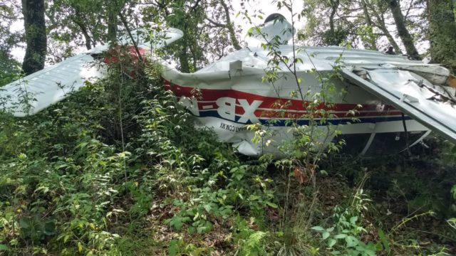 Se accidenta PA-28 de PRAAT en Querétaro