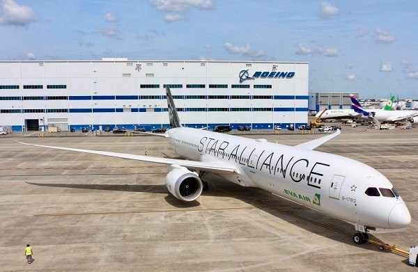 EVA Air recibe su octavo Boeing 787 con un livery especial