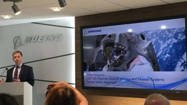 El Starliner espacial de Boeing va tomando forma