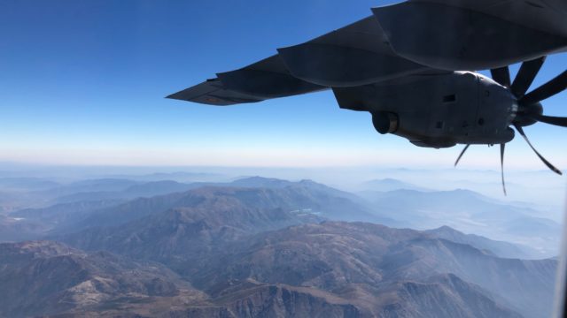 Volando en el Airbus A400M: seguridad, modernidad y versatilidad