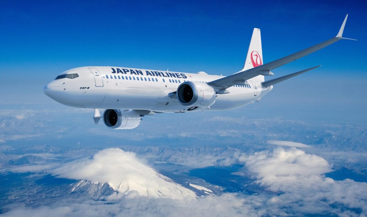 Japan Airlines realiza pedido por 17 Boeing 737-8