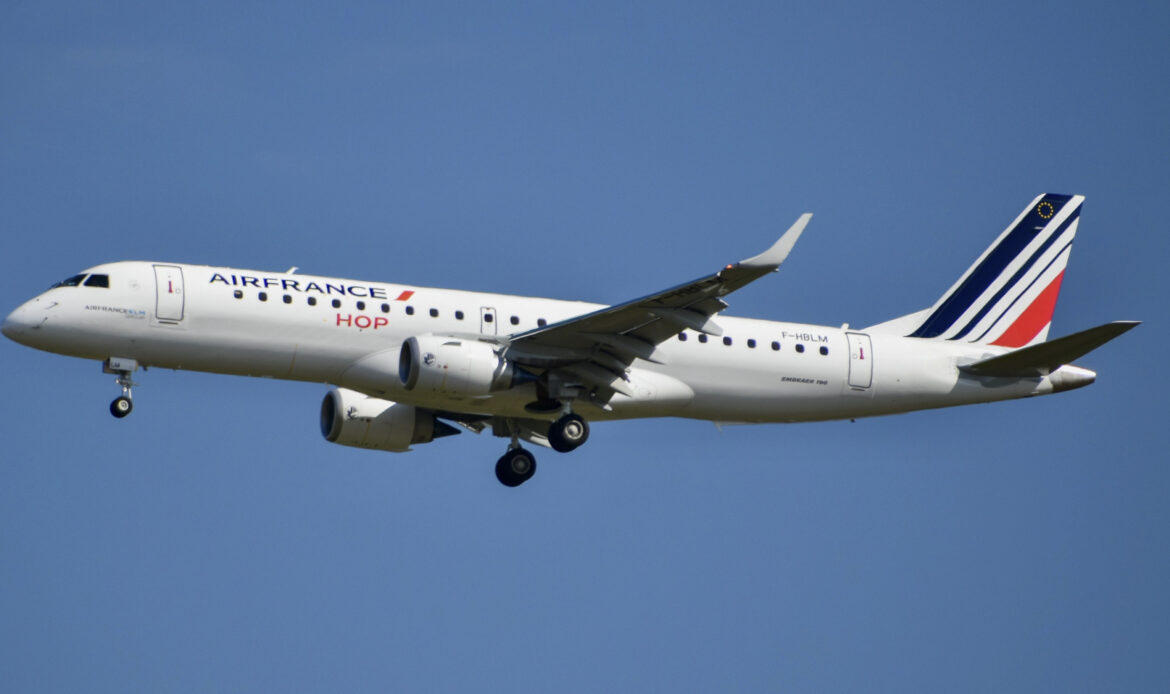 Air France renovará los interiores de todos sus E190 operados por HOP!