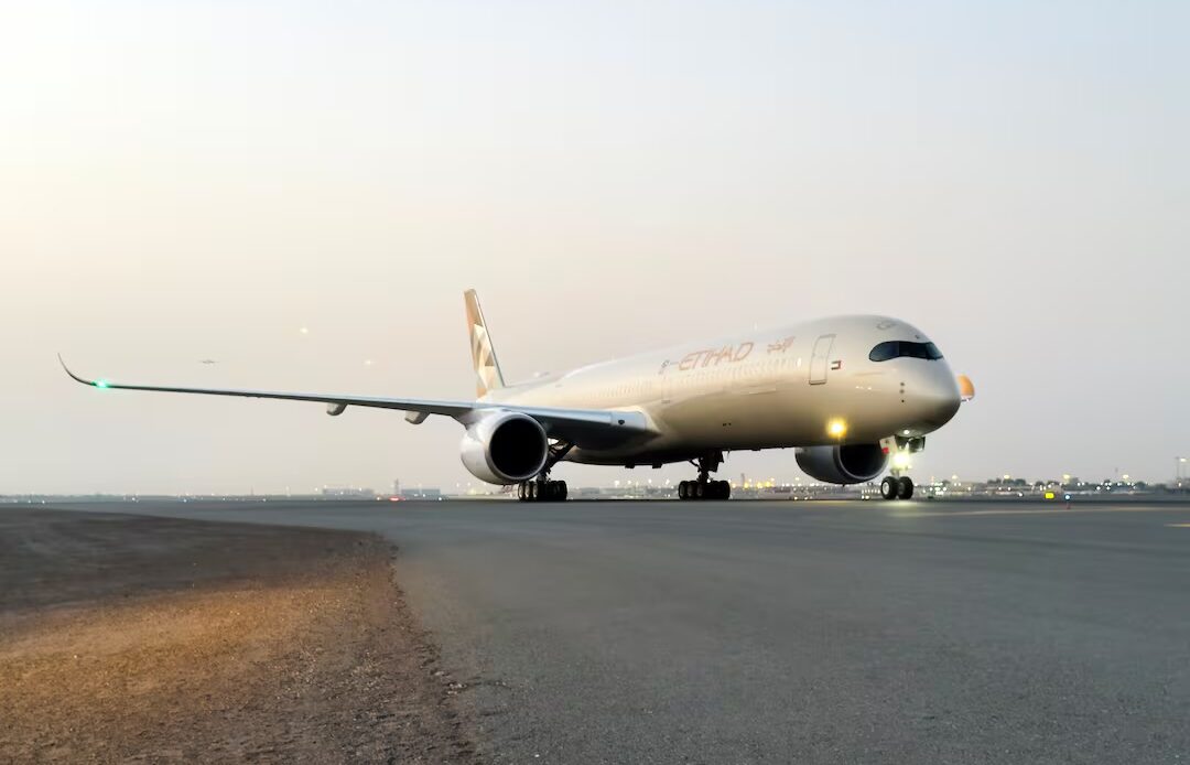 Etihad Airways recibe su sexto Airbus A350