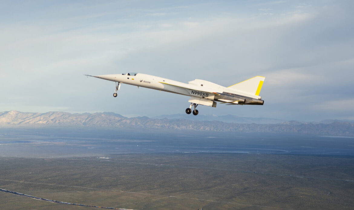 XB-1 de Boom Supersonic recibe autorización para exceder Mach 1