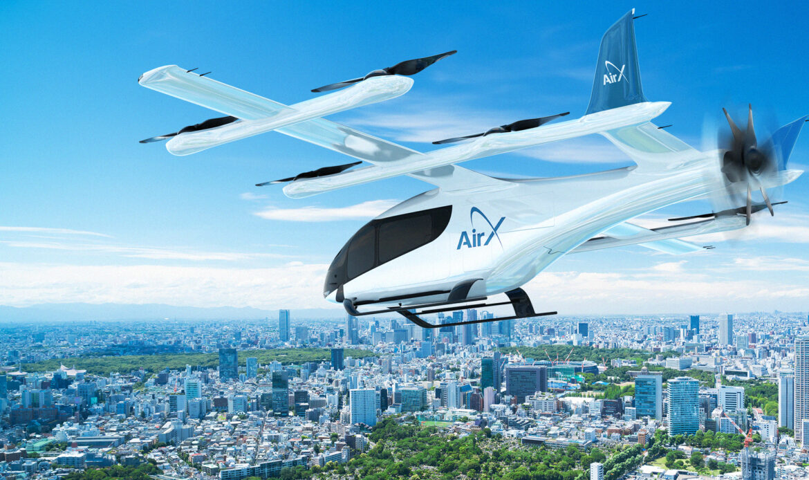 AirX firma carta de intención para adquirir 50 eVTOLs de EVE