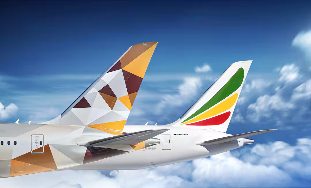 Etihad y Ethiopian Airlines anuncian código compartido