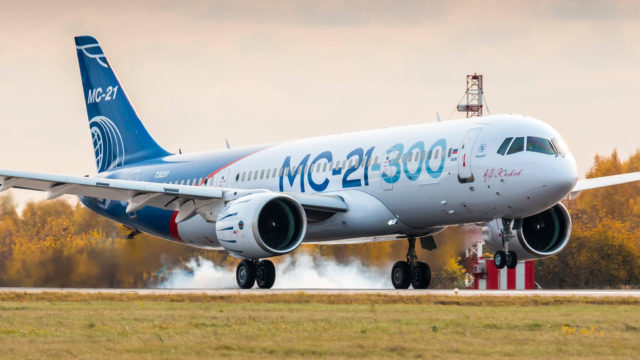 Prevén entrega del primer MC-21 en septiembre de 2022