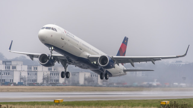 Los pilotos de Delta prueban el nuevo A321 sobre los cielos de Alemania