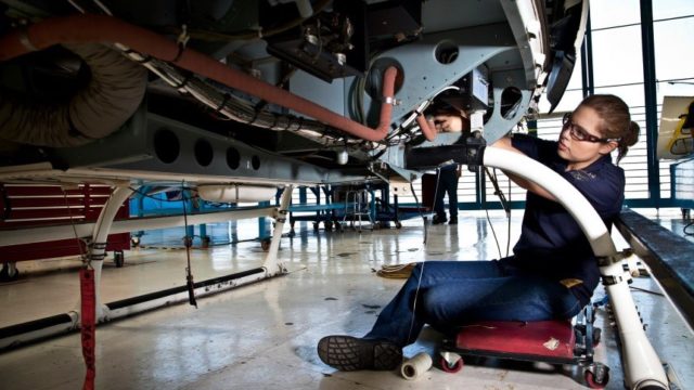 Mujeres de alto vuelo