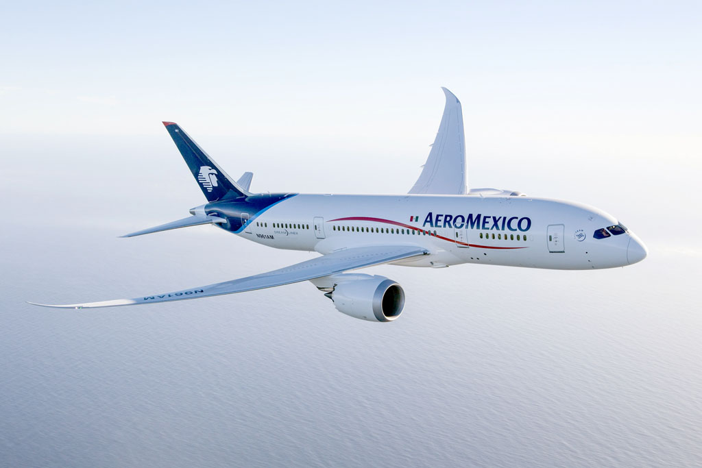Aeroméxico transporta más de 2 millones de pasajeros en mayo de 2024