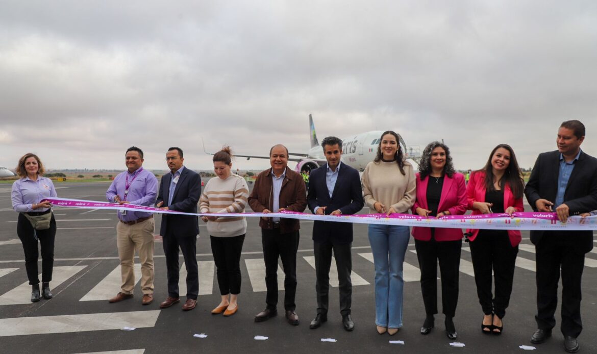 Volaris inaugura ruta entre Zacatecas y Oakland