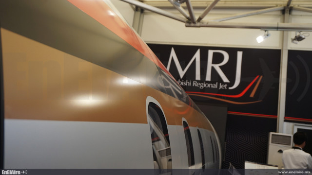 Conocimos el interior del Mitsubishi Regional Jet