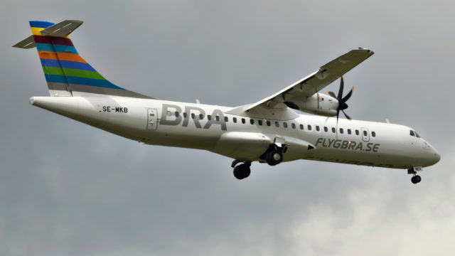 Primer vuelo de un ATR con biocombustible