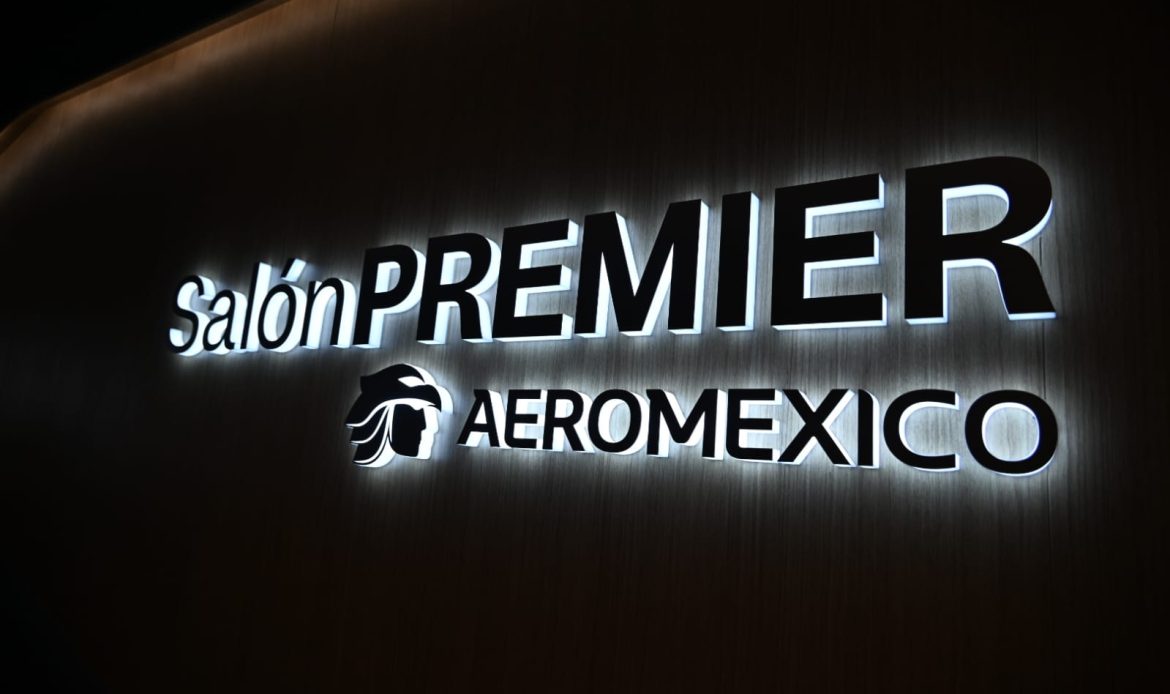 Presenta Aeroméxico su renovado Salón Premier Internacional