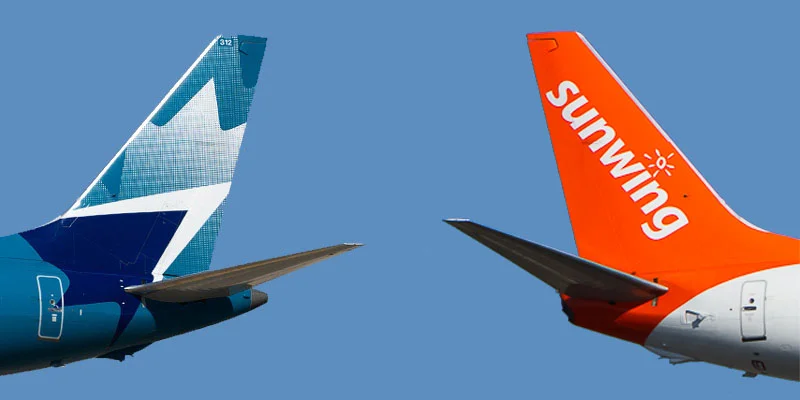 Grupo WestJet completa integración de Sunwing Airlines