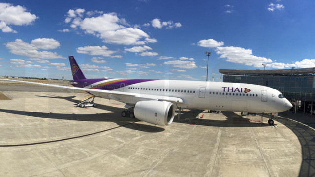 THAI recibió su A350 y volamos en él para conocerlo