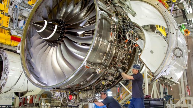 Rolls Royce celebra 5 años de los motores Tren XWB