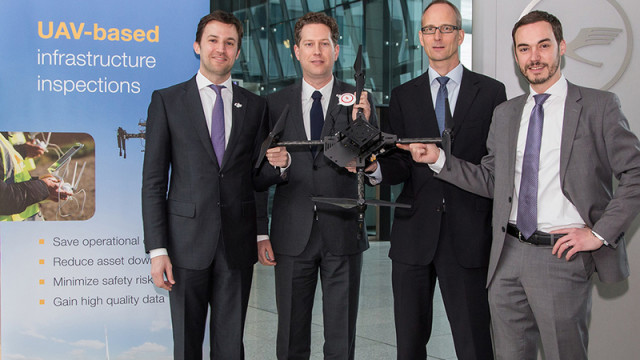 Lufhtansa Aerial Services se asocia con la marca de drones DJI