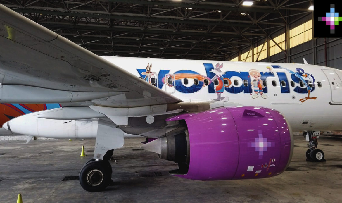 Volaris presenta nuevo livery de la película Space Jam: Una Nueva Era
