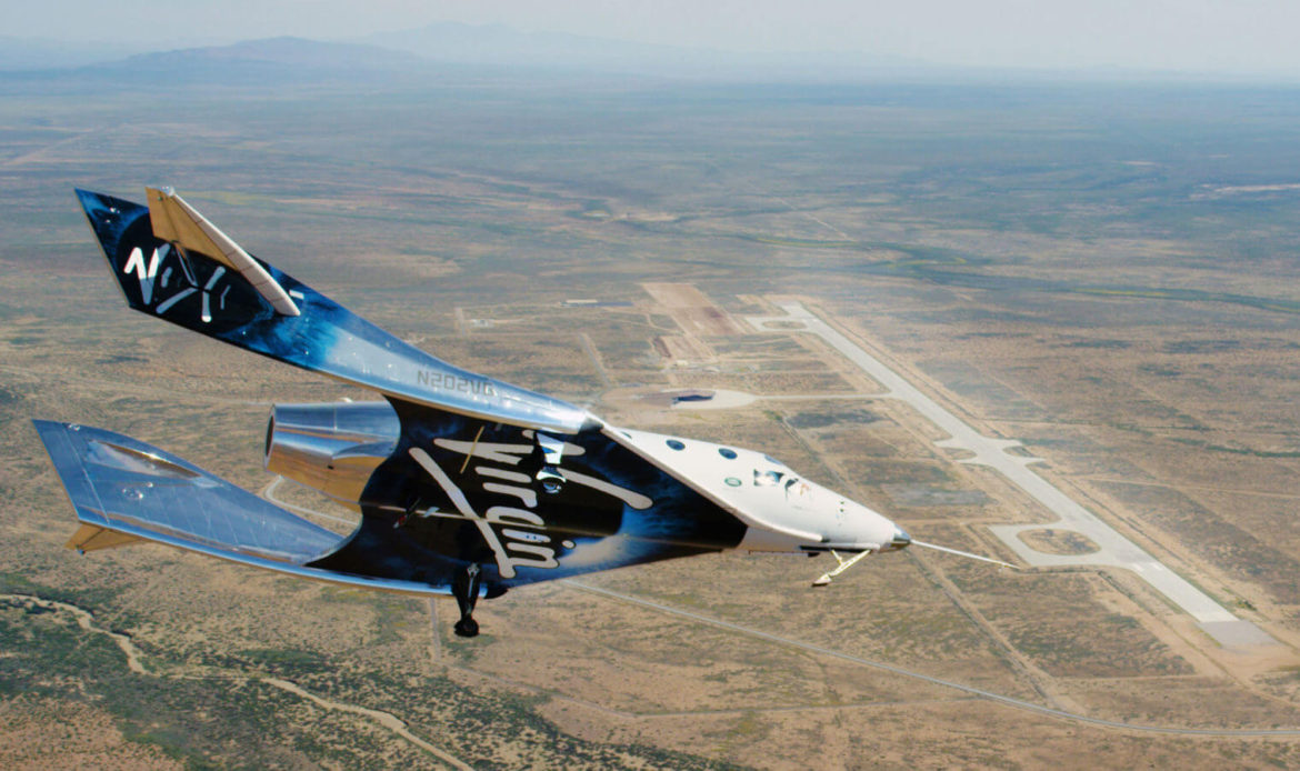 La FAA pone en tierra la nave espacial Virgin Galactic