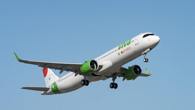 VivaAerobus recibe su 4to Airbus A321neo