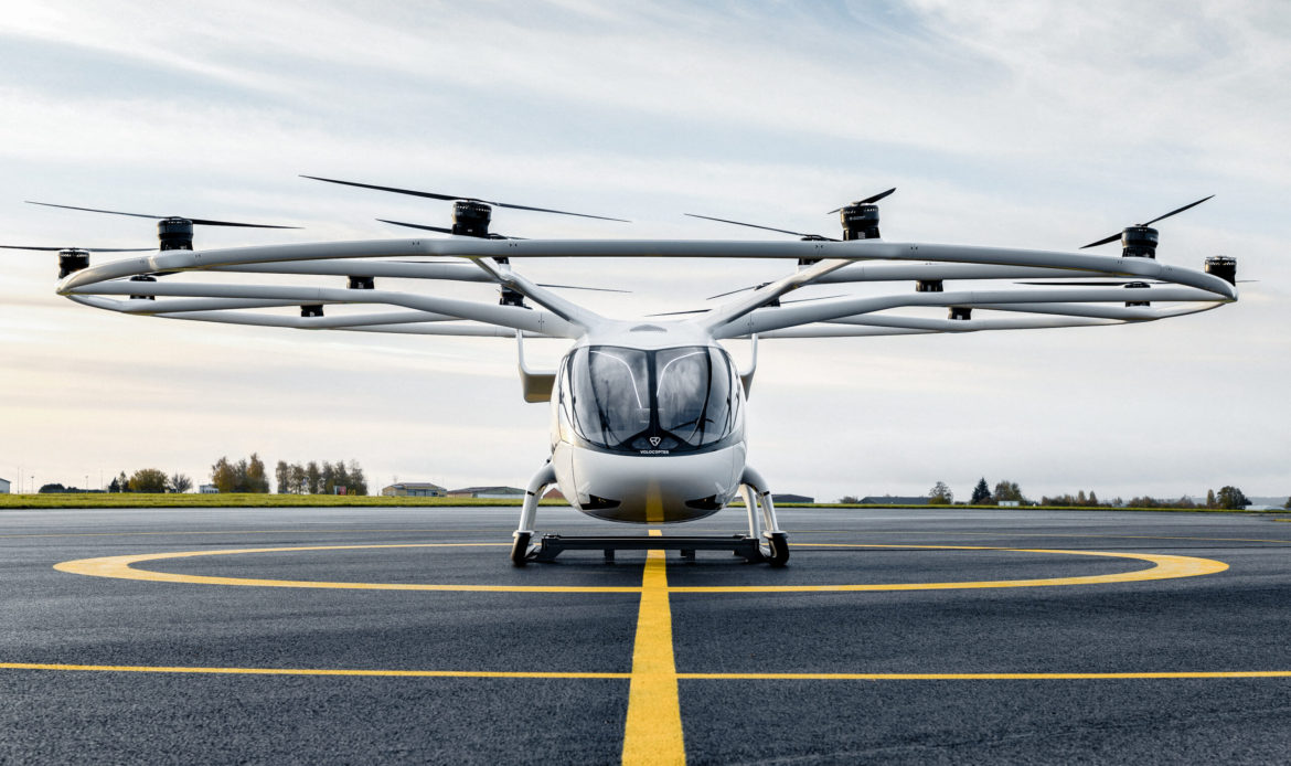 Volocopter inaugura instalaciones de producción para taxis aéreos