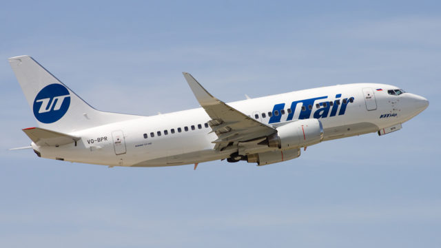 Sobrecargo de UTAir cae de 737