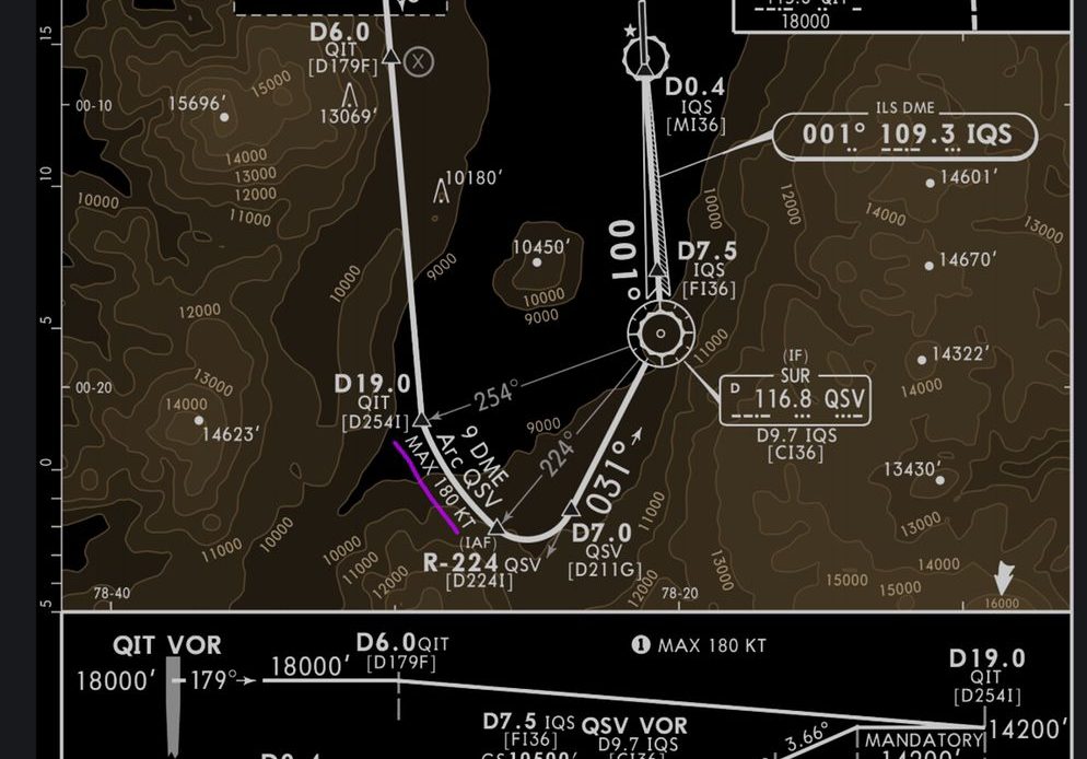 Diario de Ruta – Quito, Aeropuerto Mariscal Sucre, pista 36.