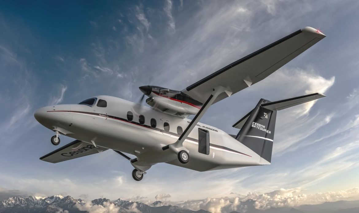Textron Aviation anuncia puerta operable en vuelo para SkyCourier