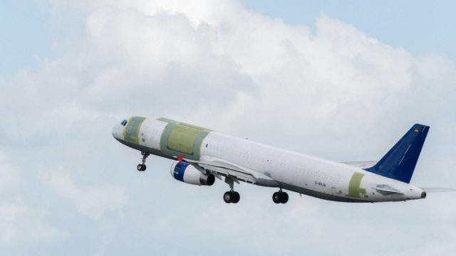 El primer A321 converted recibe certificación EASA