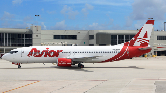 Avior Airlines en la lista negra de la Unión Europea