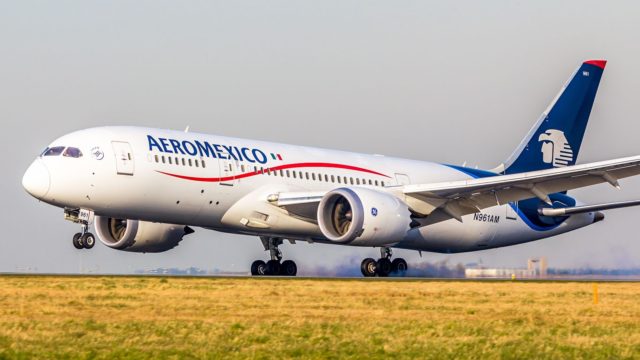 Aeroméxico retira su primer Boeing 787 Dreamliner