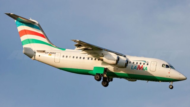 Suspenden certificado de operador aéreo de LAMIA