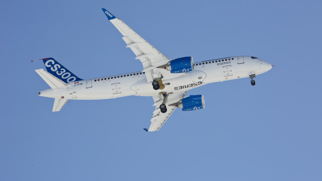 Primer vuelo del CSeries 300 de Bombardier