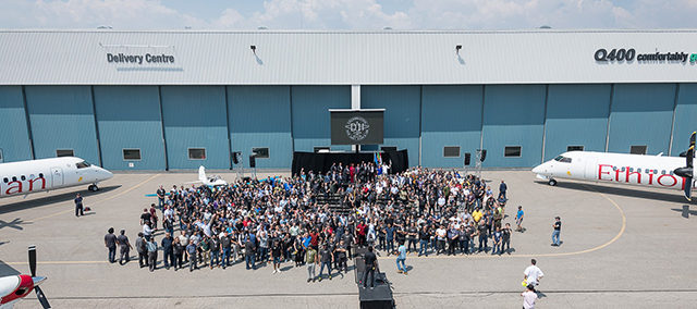 De Havilland Aircraft entrega Dash 8-400 numero 600