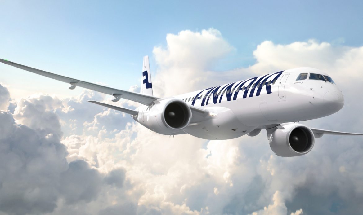 Finnair selecciona E195-E2 de Embraer con pedido de hasta 46 aeronaves