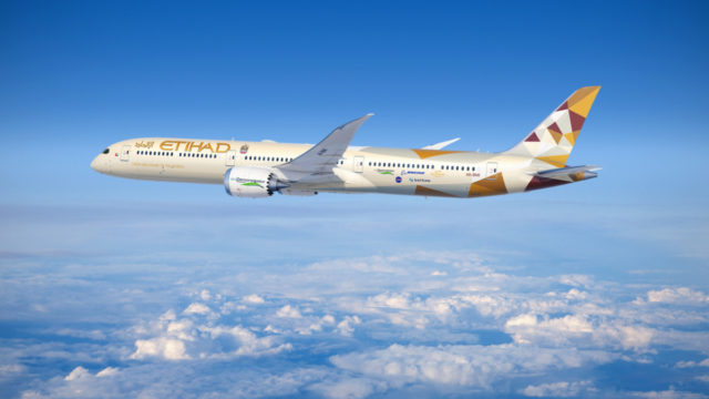 Etihad Airways lanza servicios de vuelos chárter