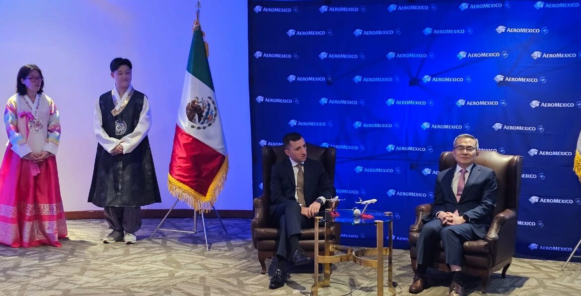 Aeroméxico relanza la ruta México-Seúl