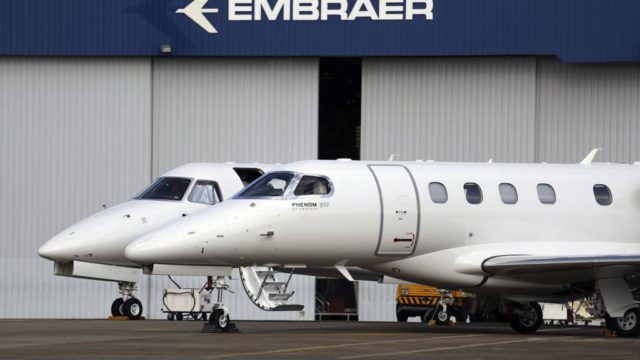 Embraer entrega 45 aviones durante el tercer trimestre del año