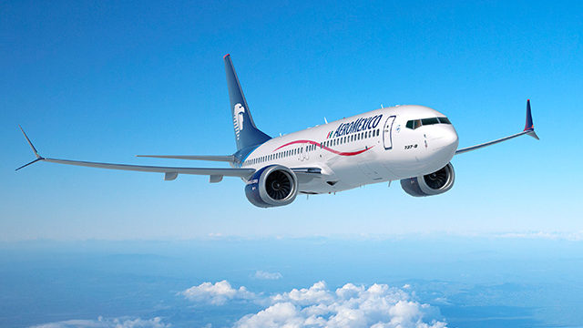 Aeroméxico seguirá operando flota de B737 MAX