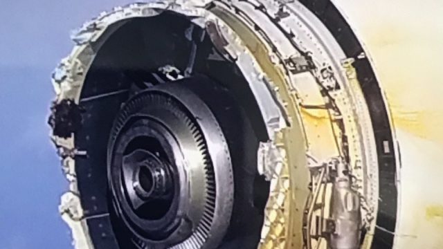 Airbus A380 de Airfrance sufre daños en vuelo