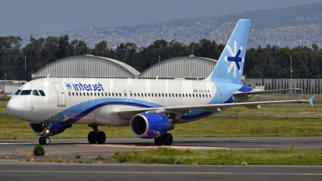 Interjet reporta crecimiento de pasajeros