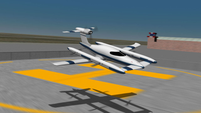 Airbus desarrolla patente para una aeronave con despegue vertical