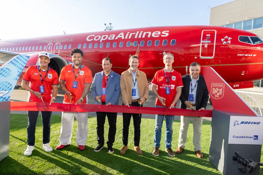 Copa Airlines presenta avión con diseño especial de la Selección de Panamá rumbo al Mundial 2026