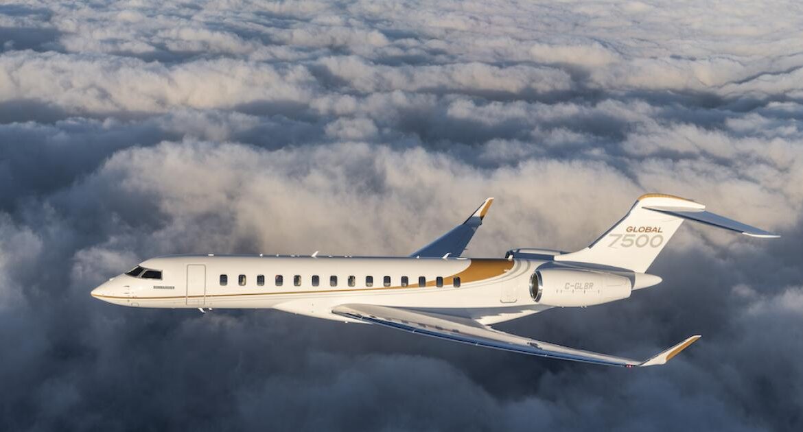 Bomardier anuncia gira por Asia con su Global 7500